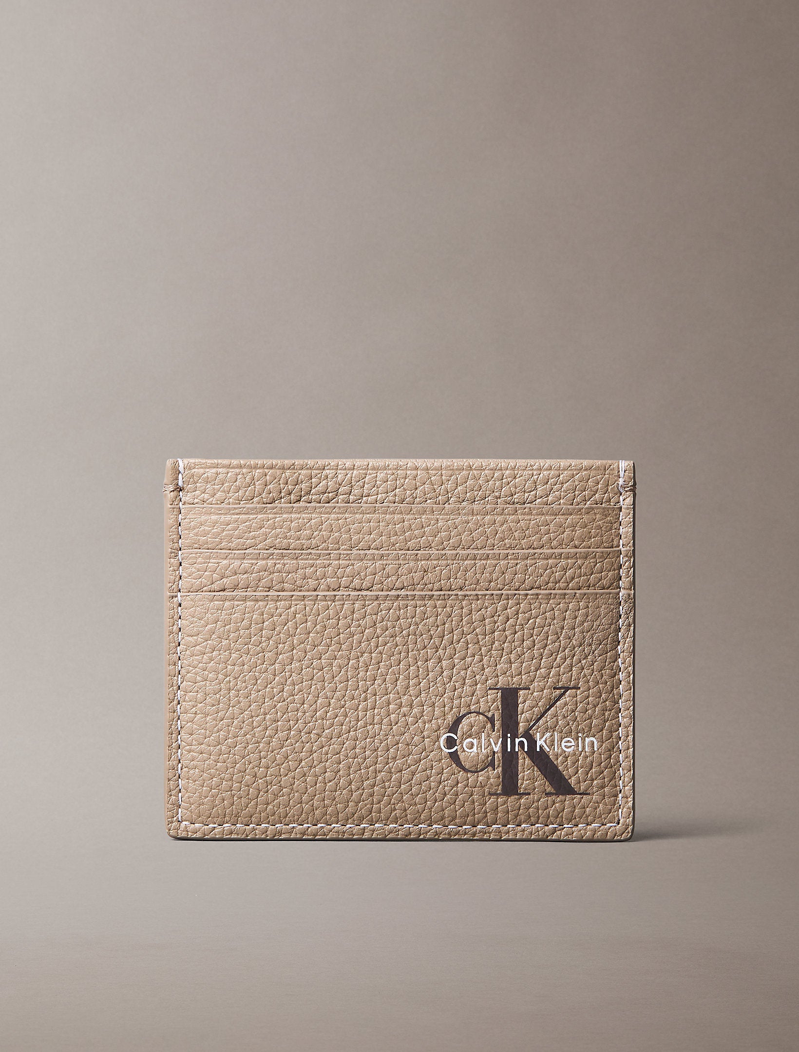 محفظة كالفين كلاين Bold Pebble Cardholder