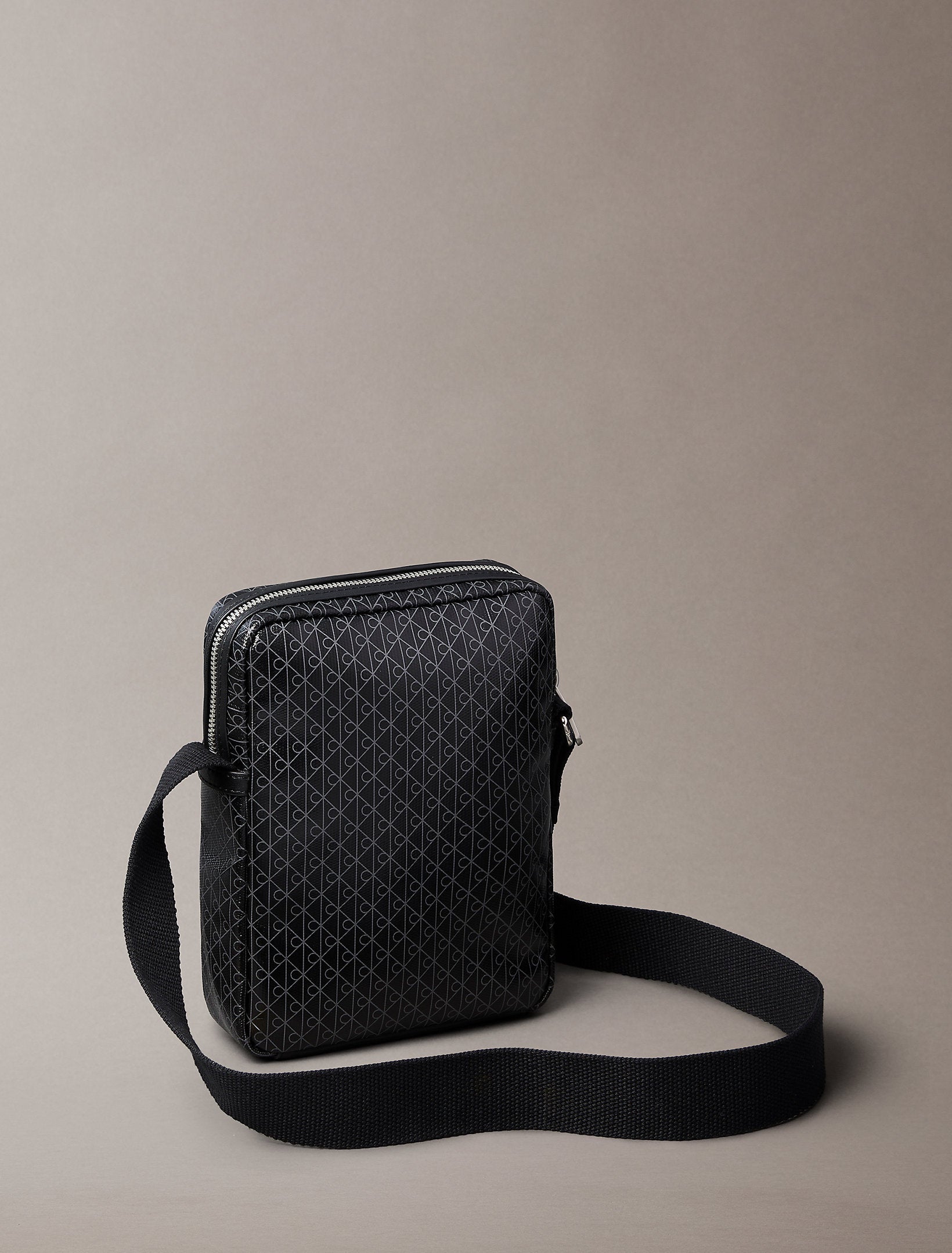 Calvin Klein Emblem Aop Coated Bag