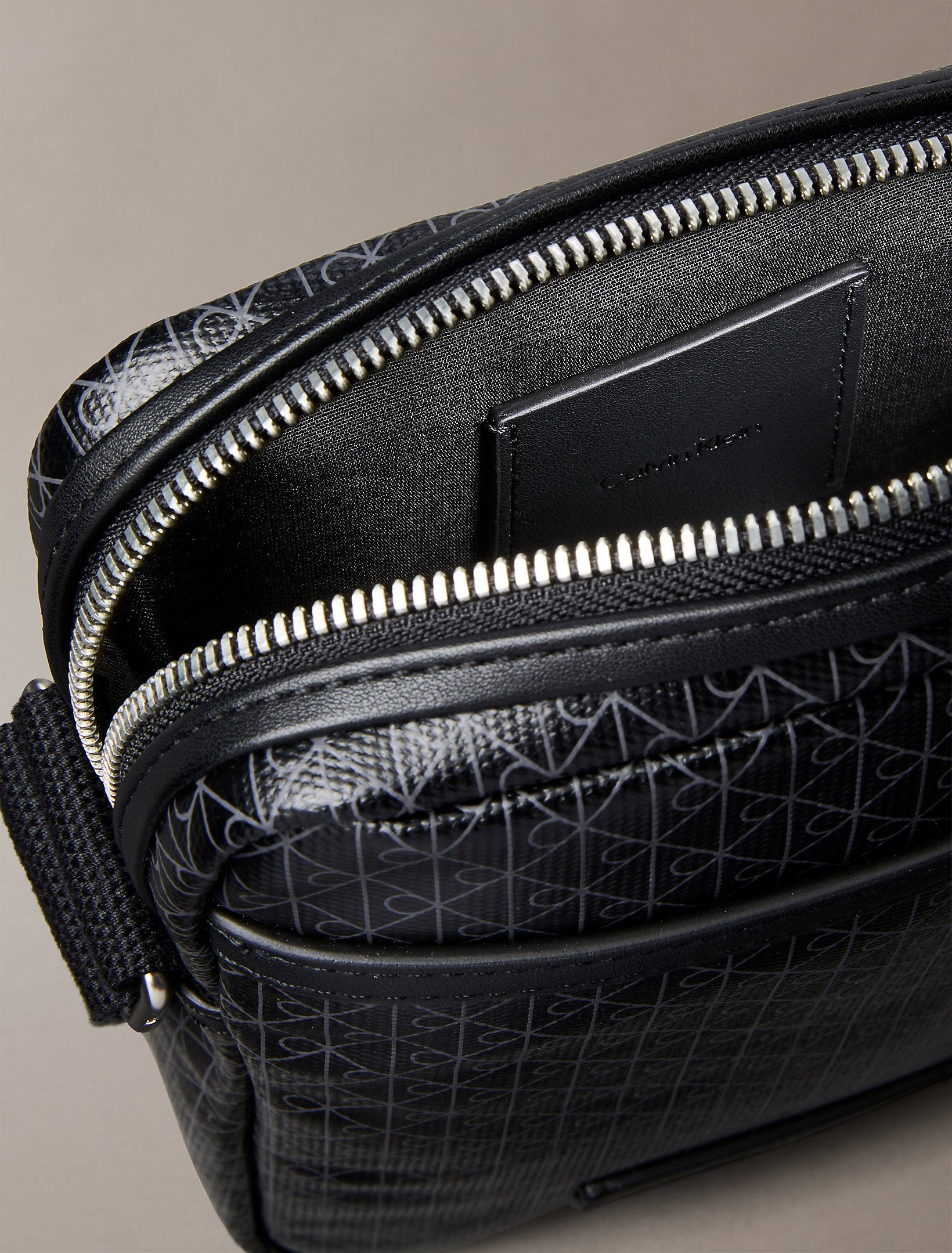 Calvin Klein Emblem Aop Coated Bag