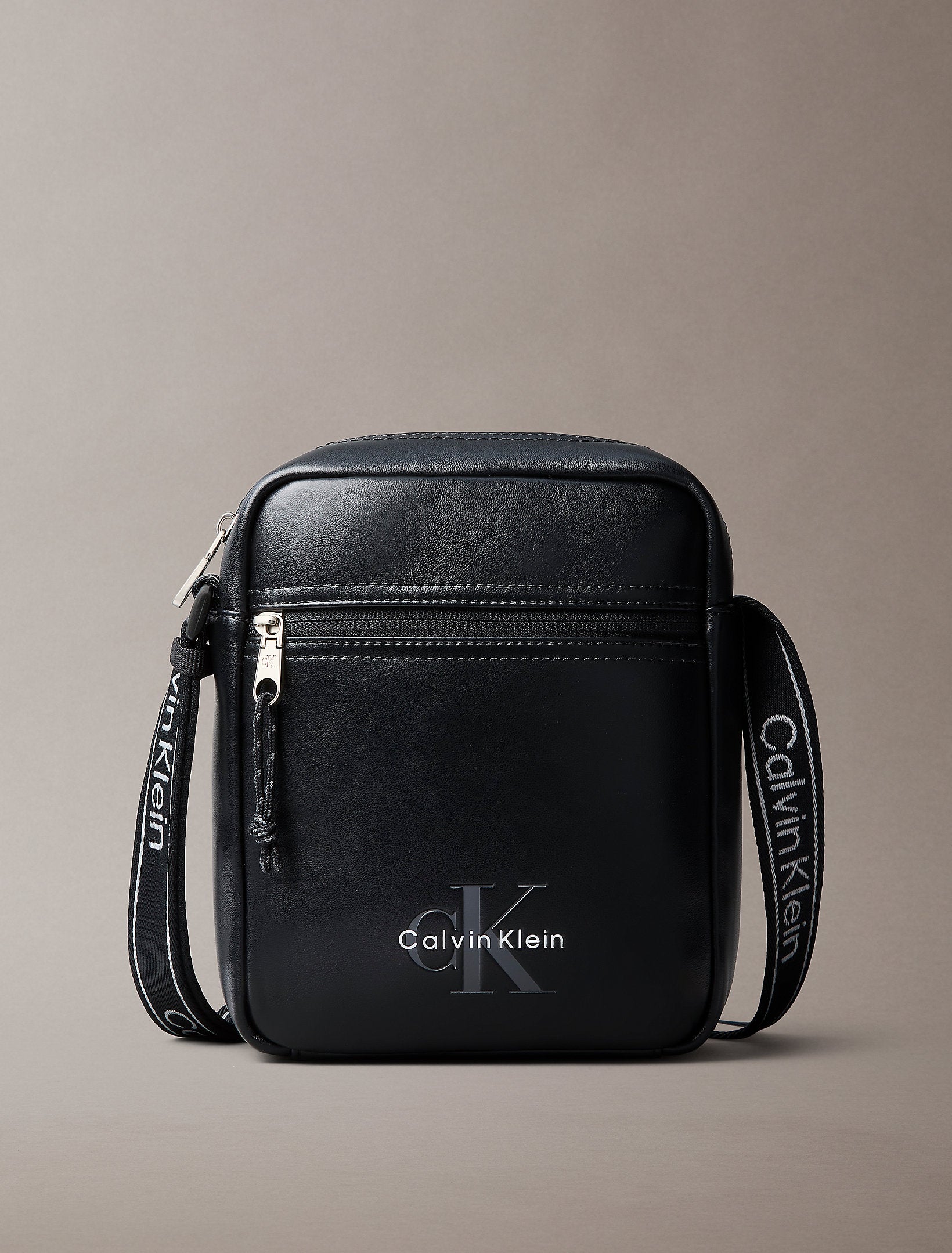 Calvin Klein Bold Logo Webbing Reporter Bag