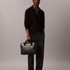Calvin Klein Emblem Aop Coated Commuter Lapto Bag