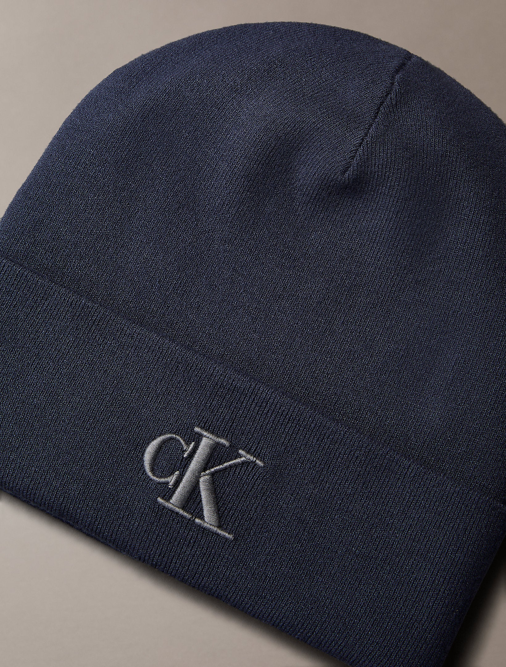 Calvin Klein Fine Rib Beanie Hat