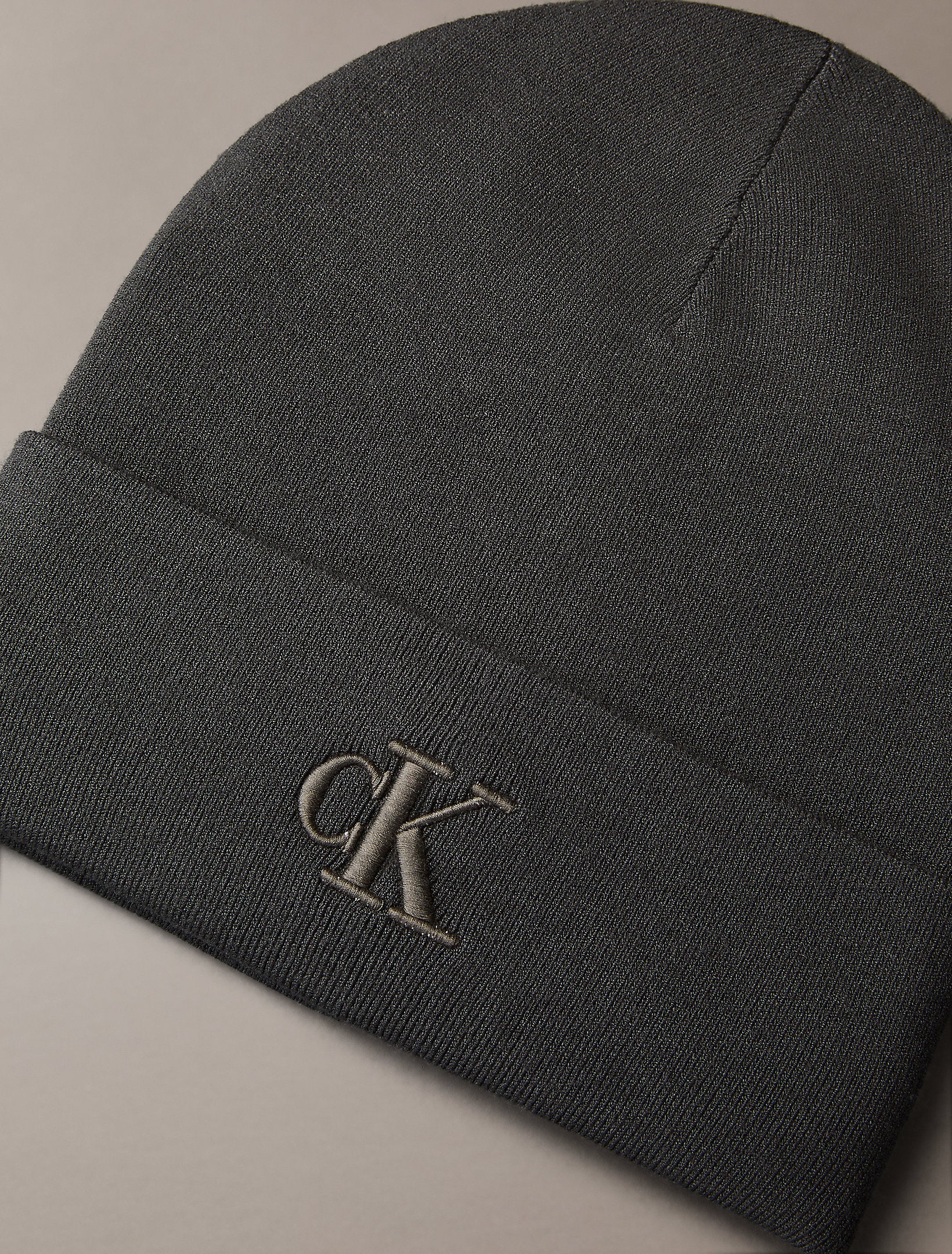 Calvin Klein Fine Rib Beanie Hat