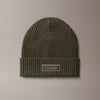 Calvin Klein Patch Chunky Rib Cotton Beanie Hat