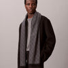 Calvin Klein Tonal Aop Wool Lw Scarf