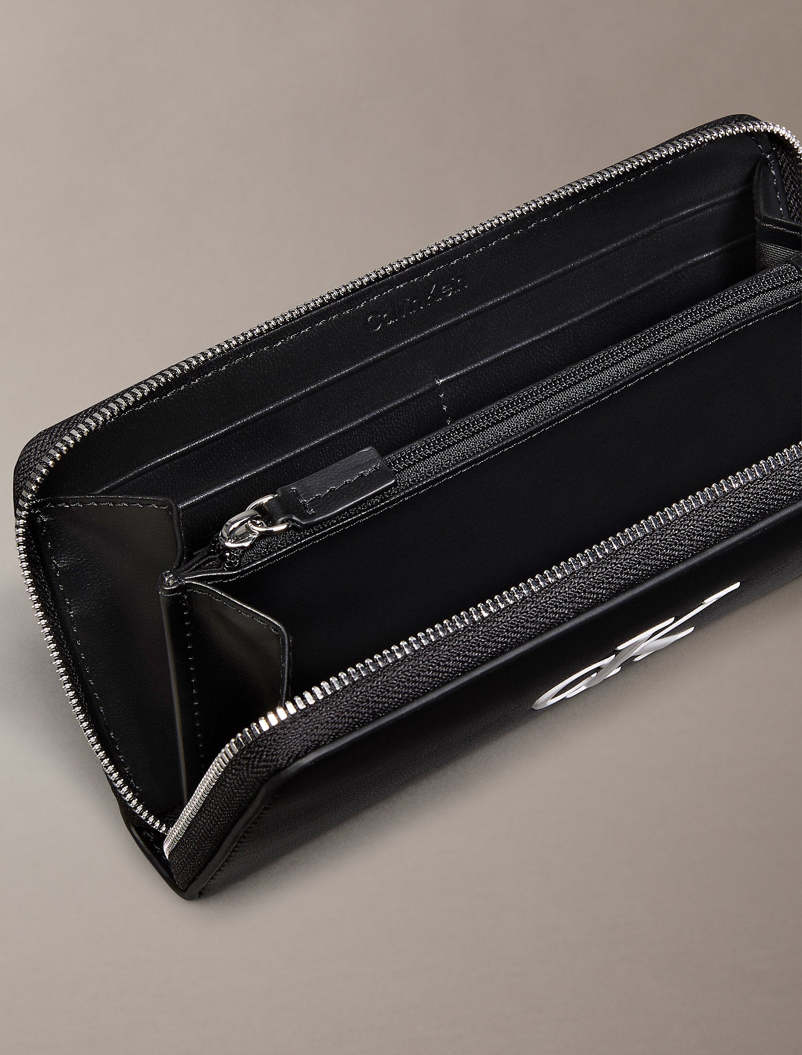 Calvin Klein Bold Long Zip Around Wallet