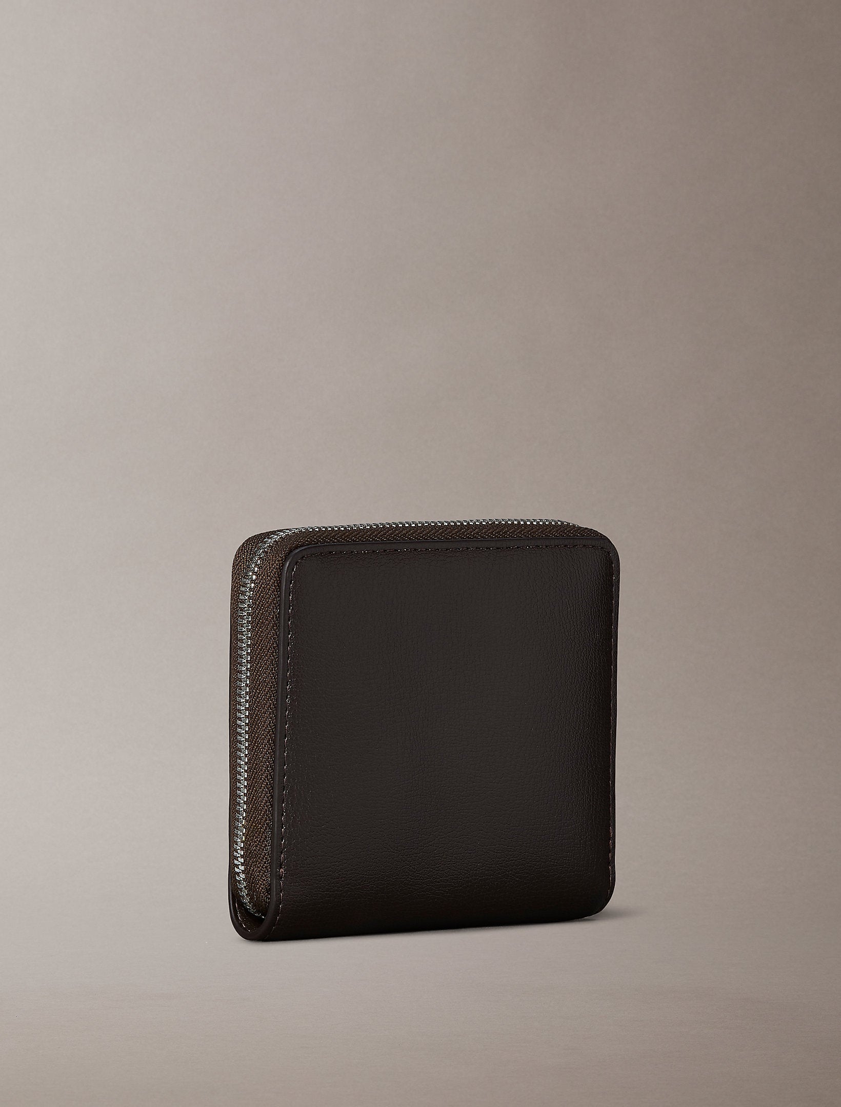 Calvin Klein Emblem Aop Square Zip Around Wallet