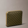 محفظة كالفين كلاين Emblem Aop Square Zip Around