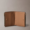 Calvin Klein Foil Logo Dbl Zip Wallet