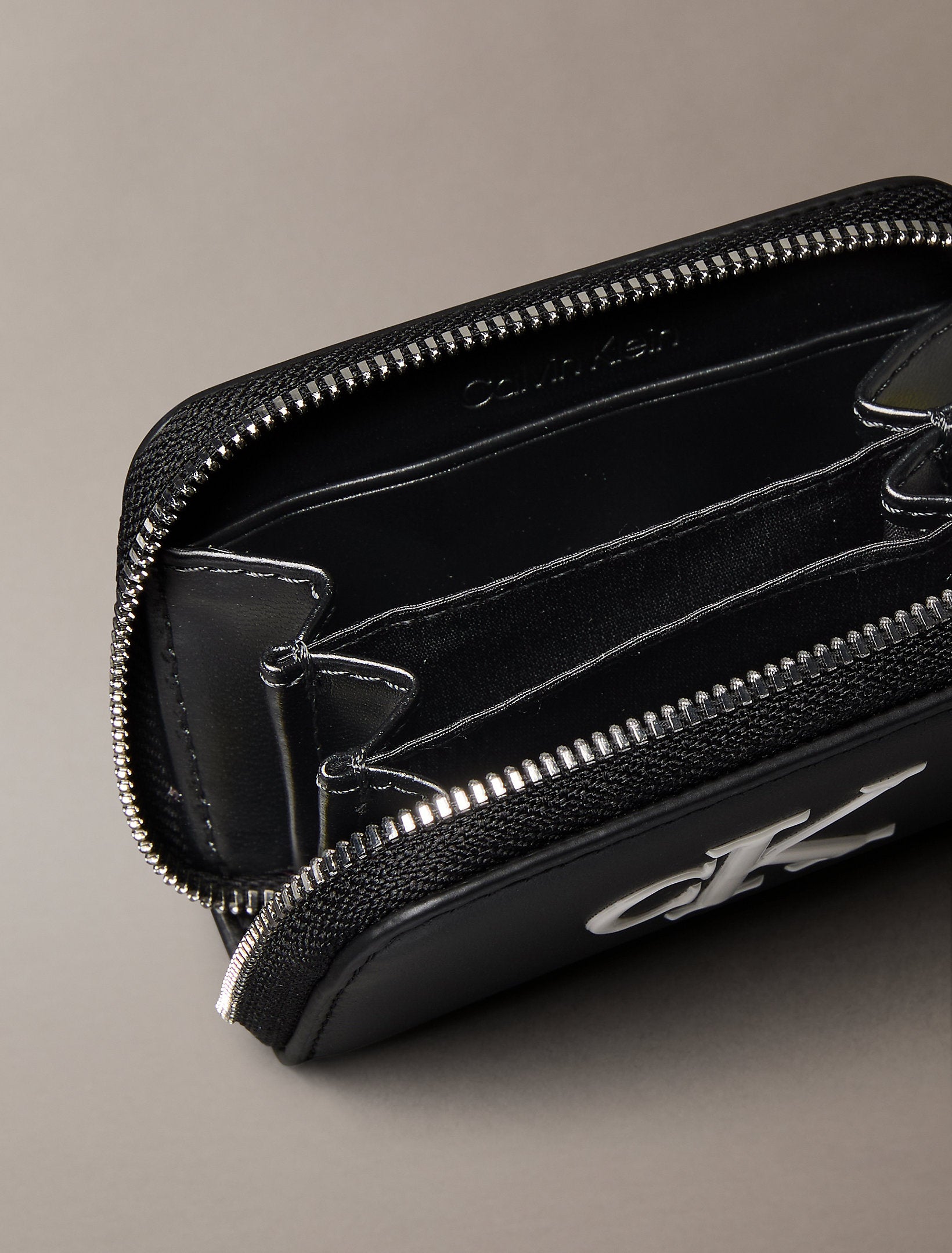 Calvin Klein Bold Medium Zip Around Wallet