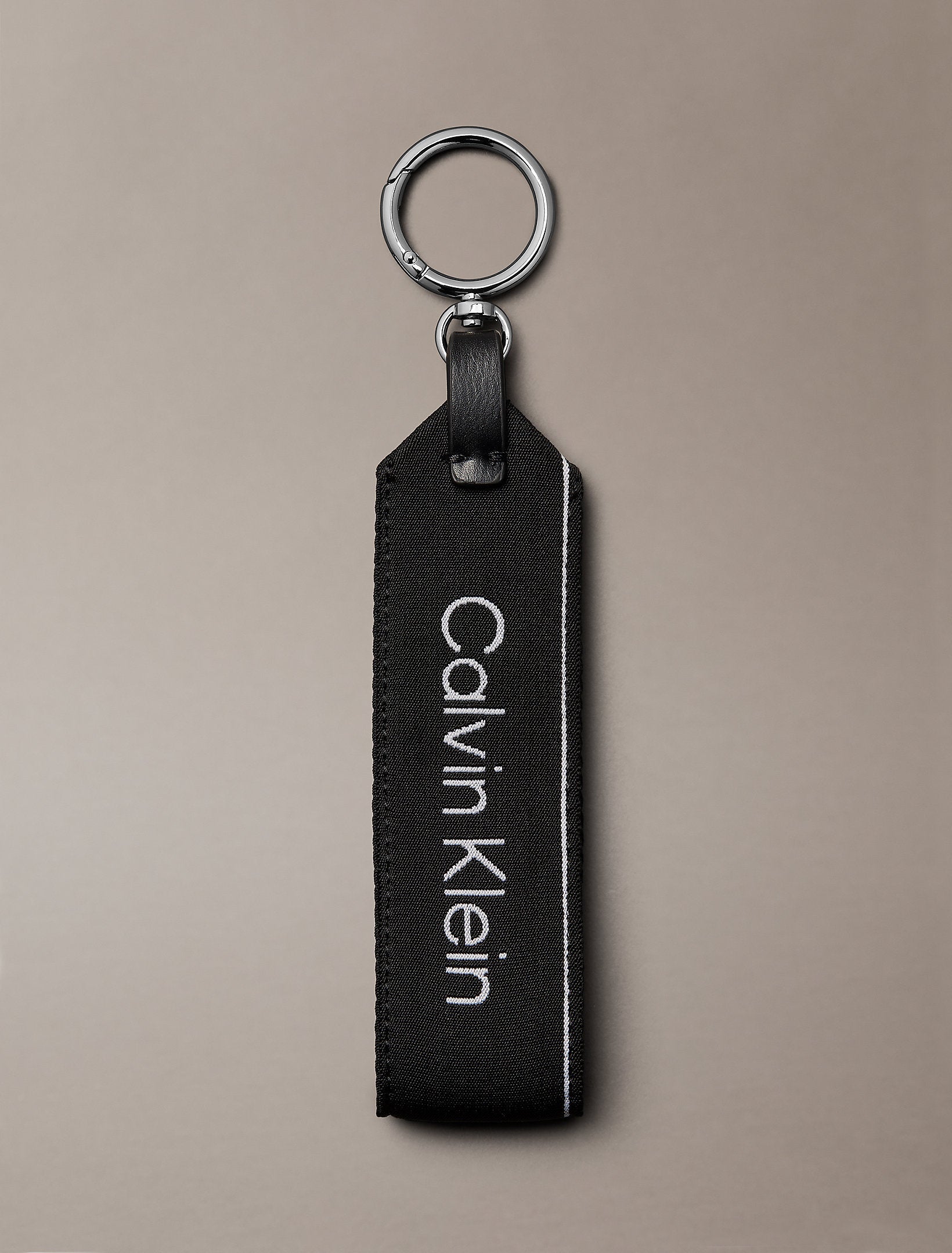 Calvin Klein Iconic Waistband Charm Keychain