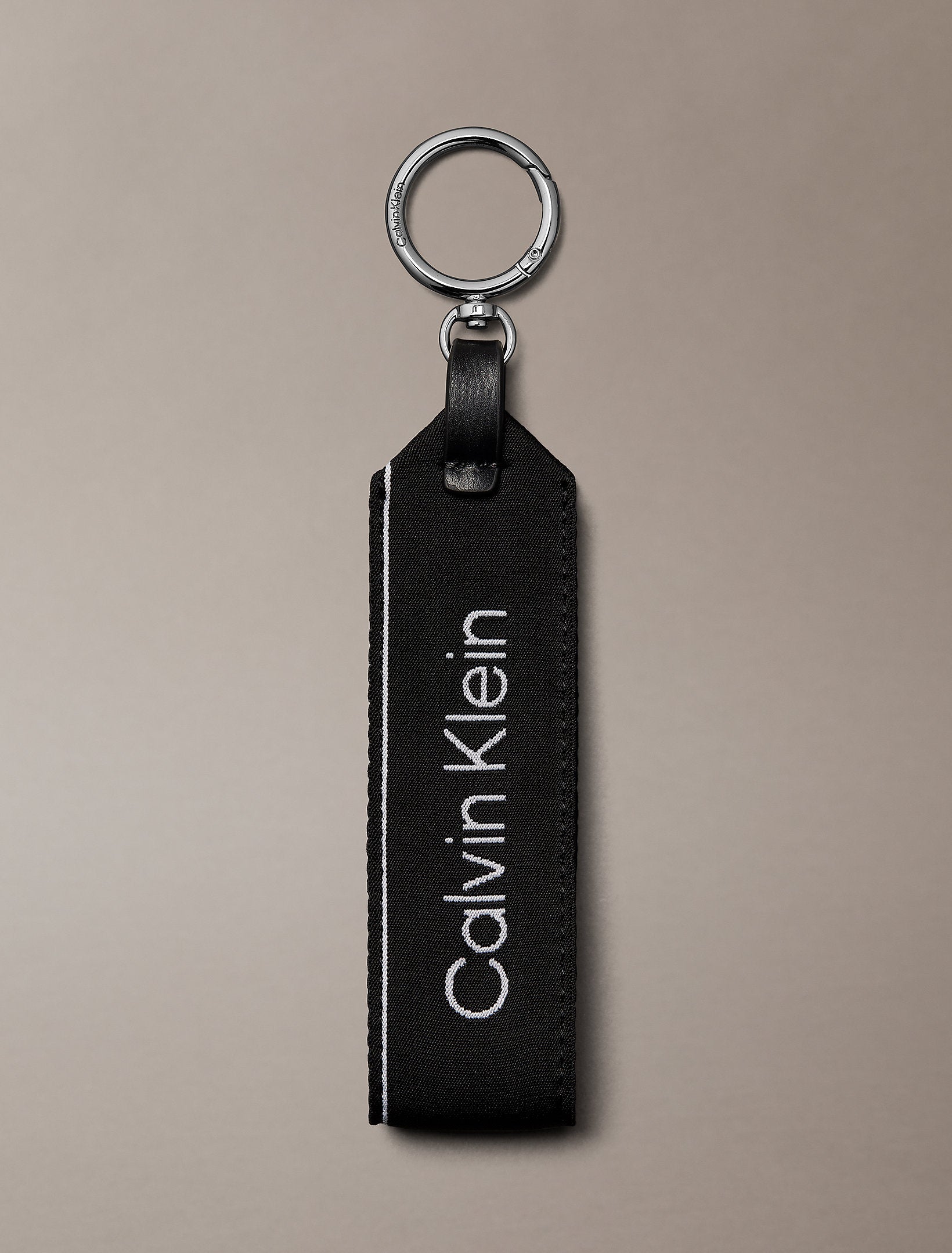 Calvin Klein Iconic Waistband Charm Keychain