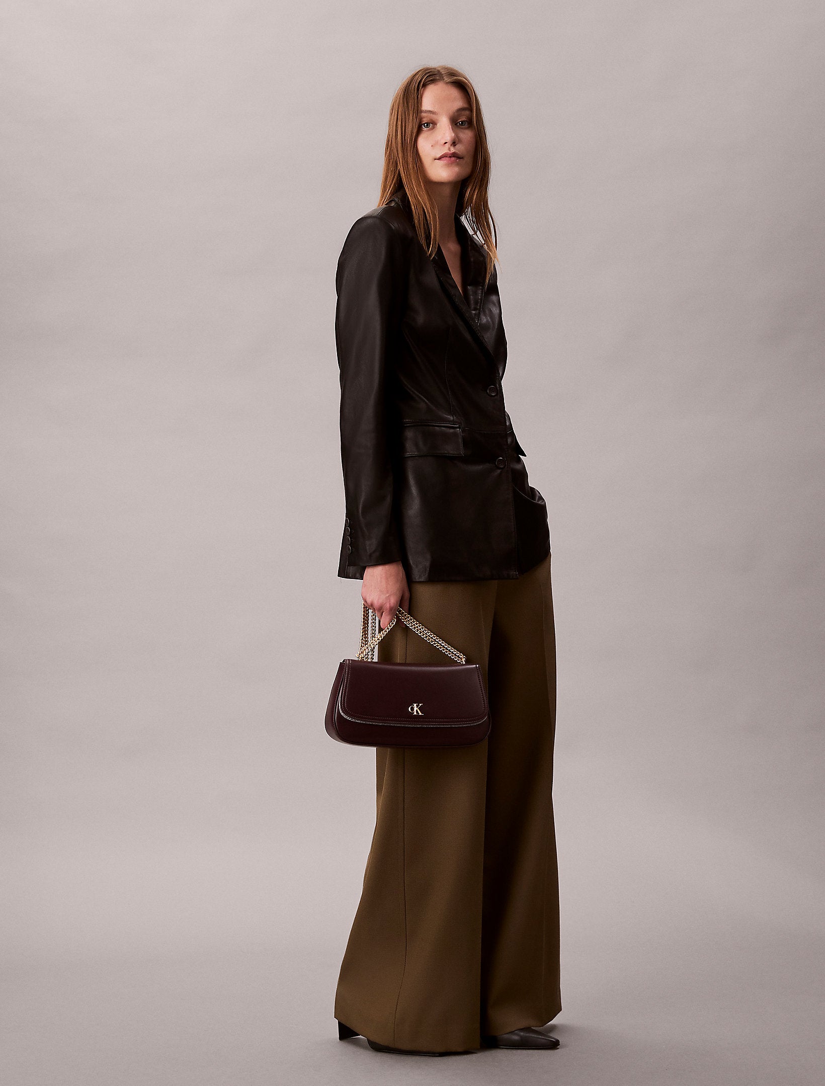 Calvin Klein Convertible Chain Medium Bag
