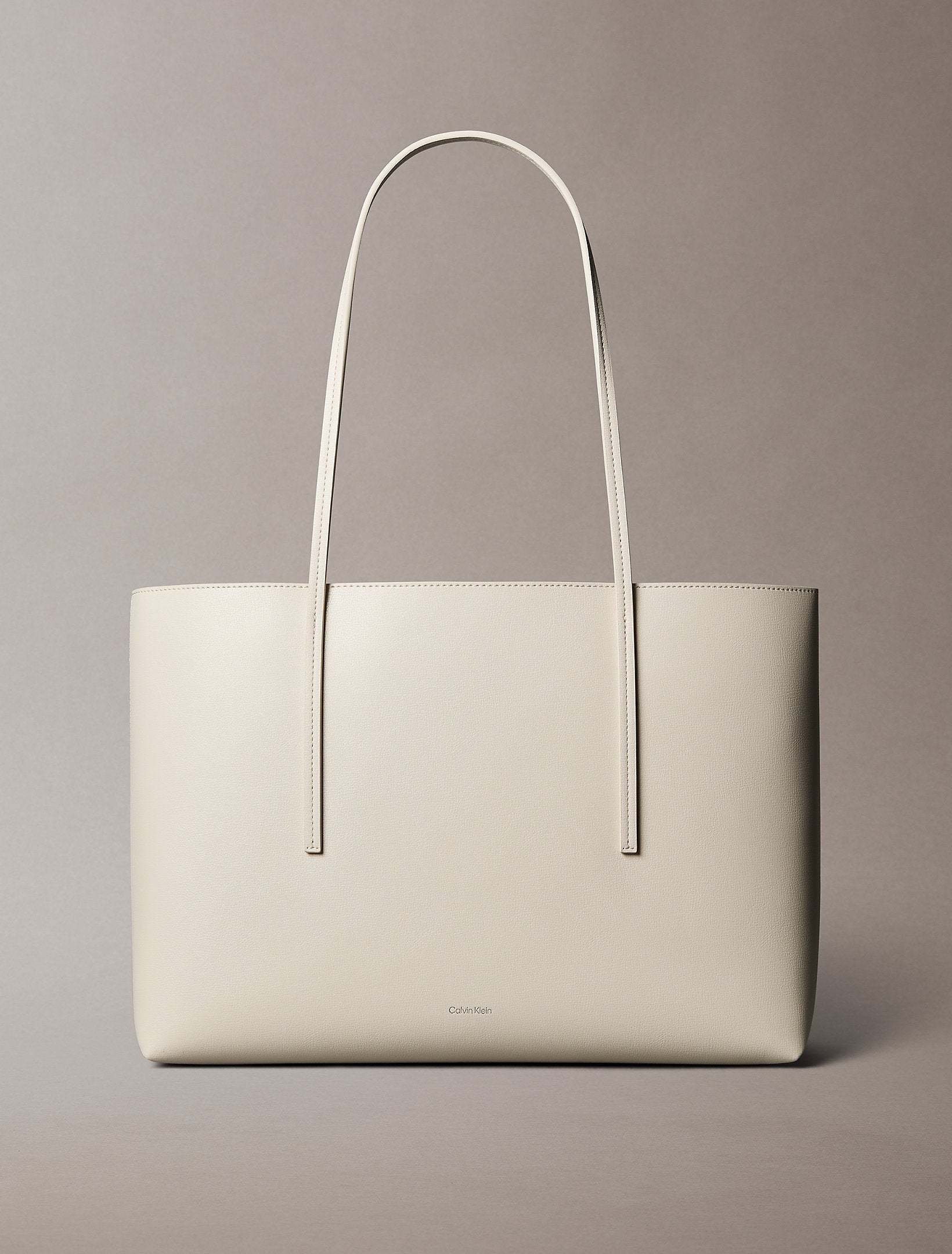 Calvin Klein Foil Logo Tote W Pouch Bag