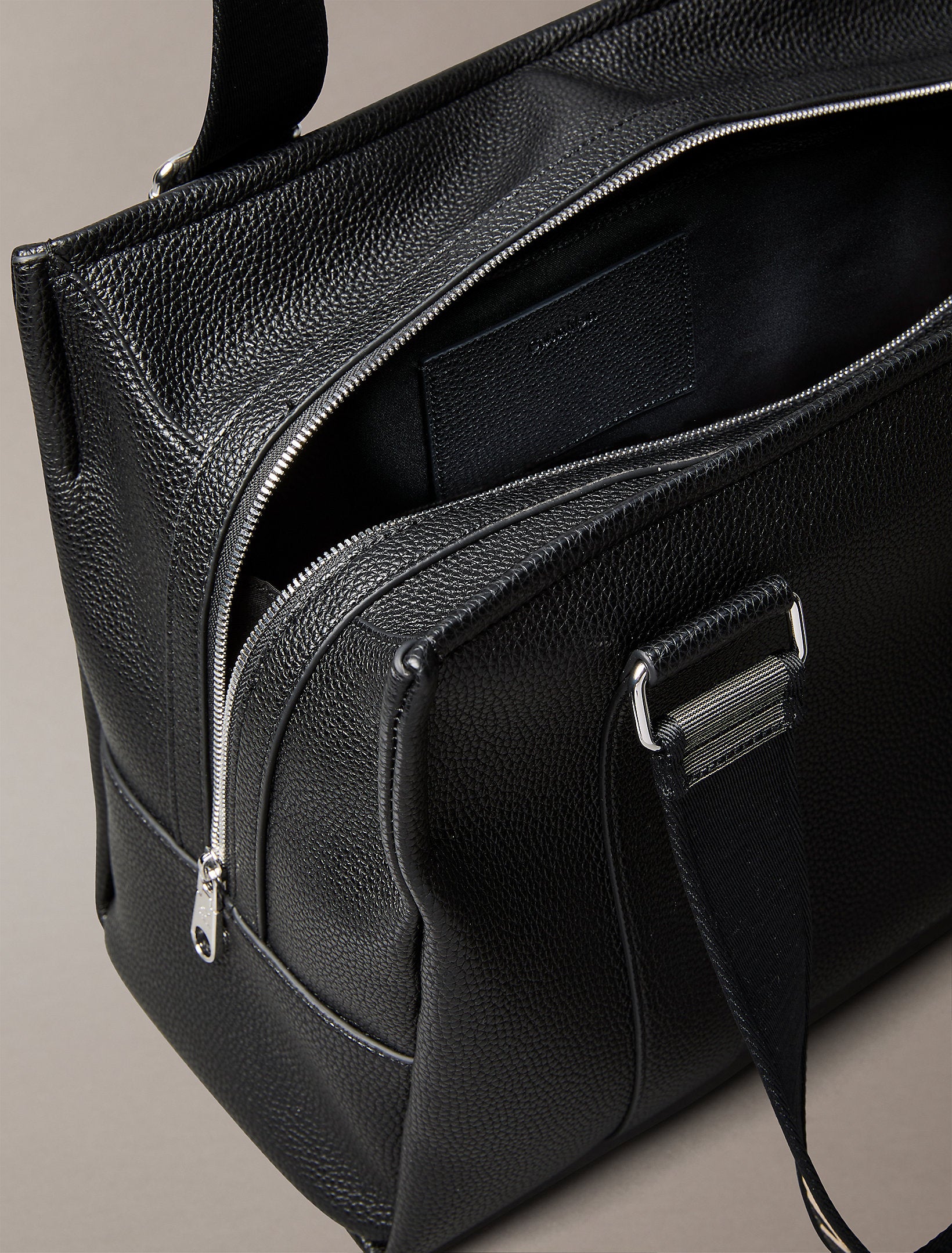 Calvin Klein Webbing Adj Strap Tote Bag
