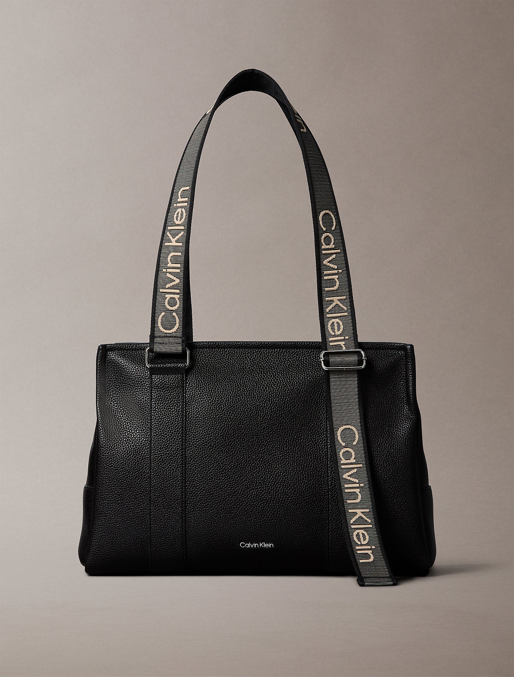 Calvin Klein Webbing Adj Strap Tote Bag