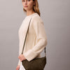 حقيبة كالفين كلاين Woven Sueded Shoulder