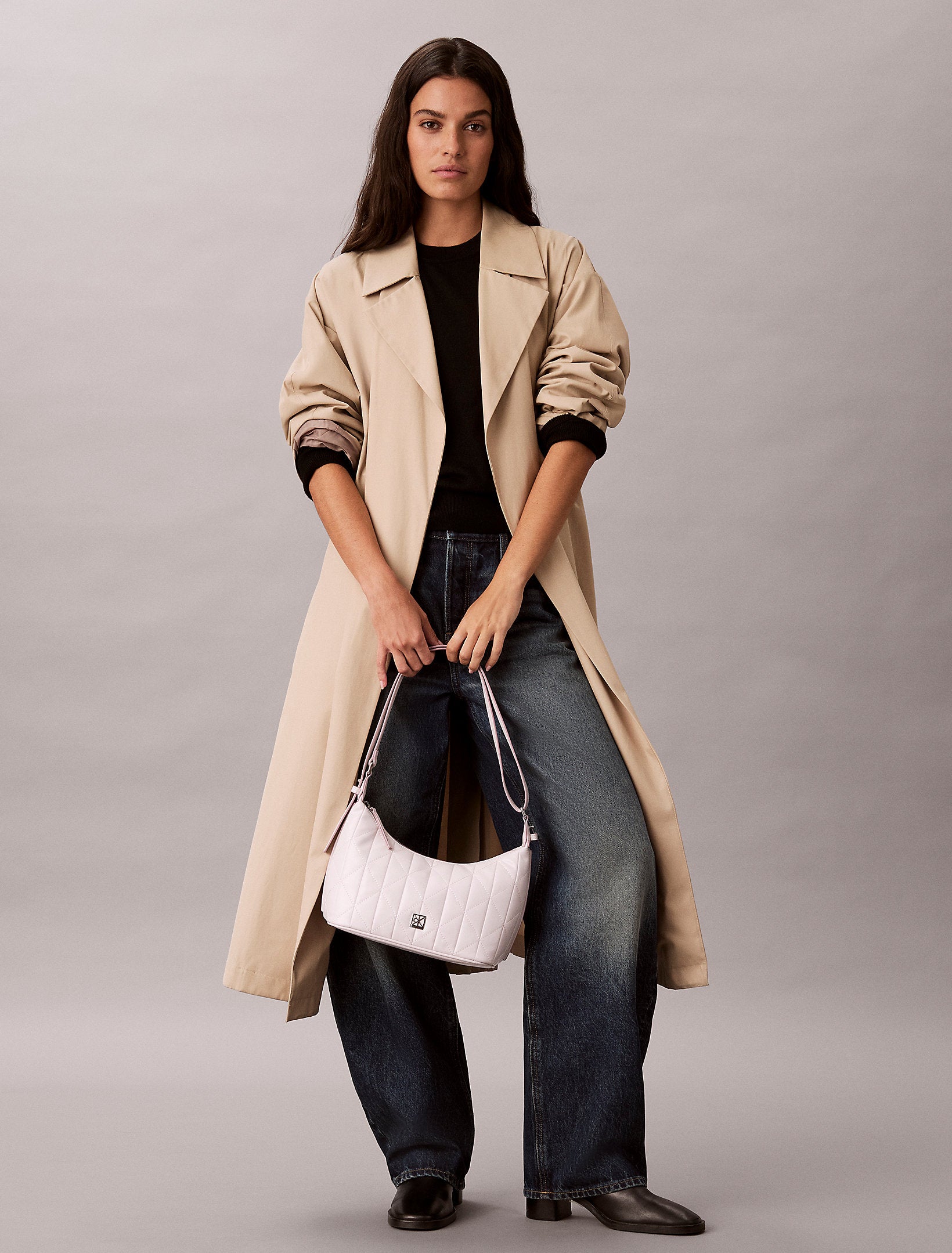 Calvin Klein Quilted Small Shoulder Bag