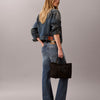 Calvin Klein Nylon Small Tote Crossbody Bag