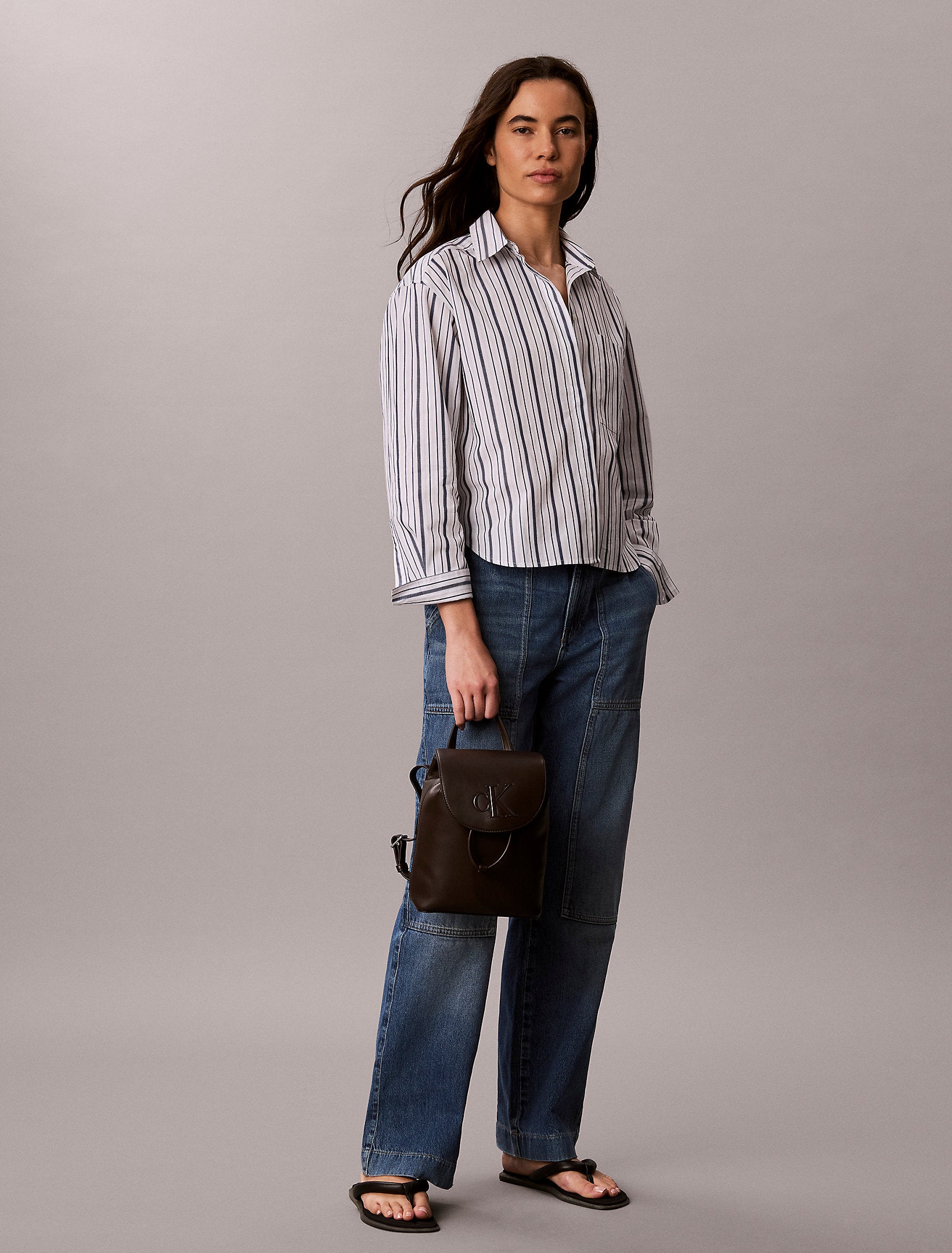 Calvin Klein Bold Flap Mini Bag