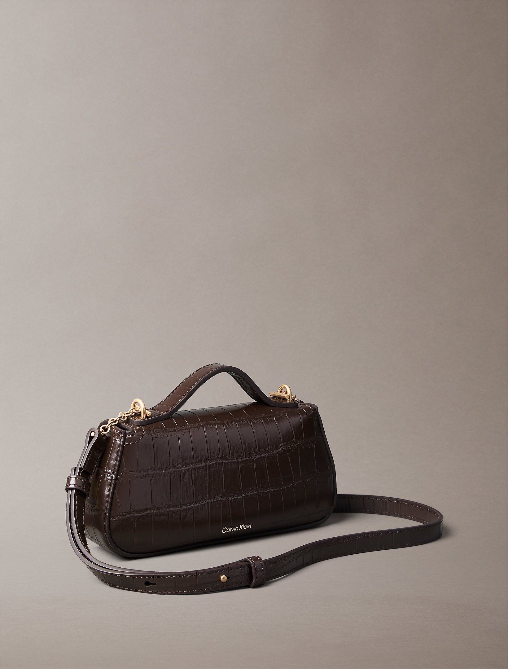 حقيبة كالفين كلاين Croc Top Handle