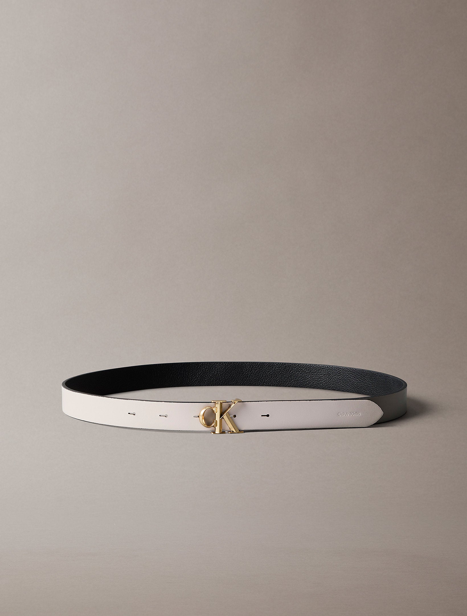 Calvin Klein Facted Buckle 25mm Rev Adj M Belt