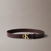 Calvin Klein Round Buckle 30mm Smooth Belt