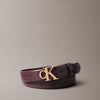 Calvin Klein Round Buckle 30mm Smooth Belt