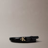 Calvin Klein Round Buckle Smooth 15mm Belt