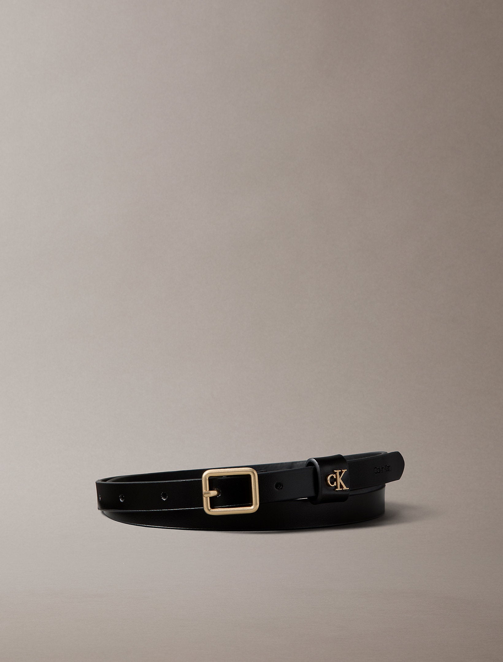 Calvin Klein Square Buckle Loop 15mm Belt