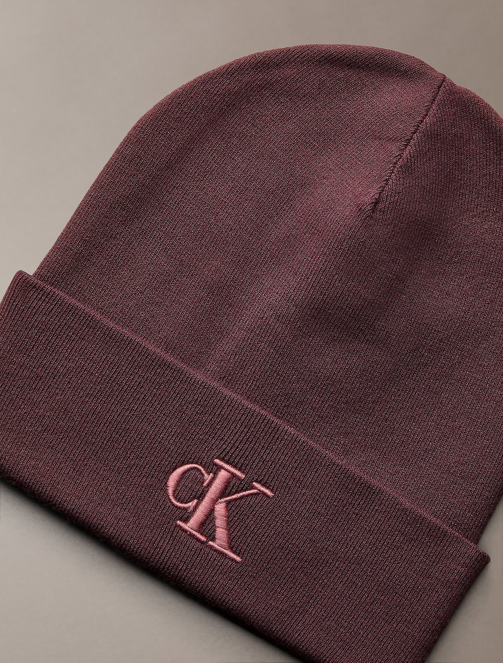 Calvin Klein Fine Rib Beanie Hat