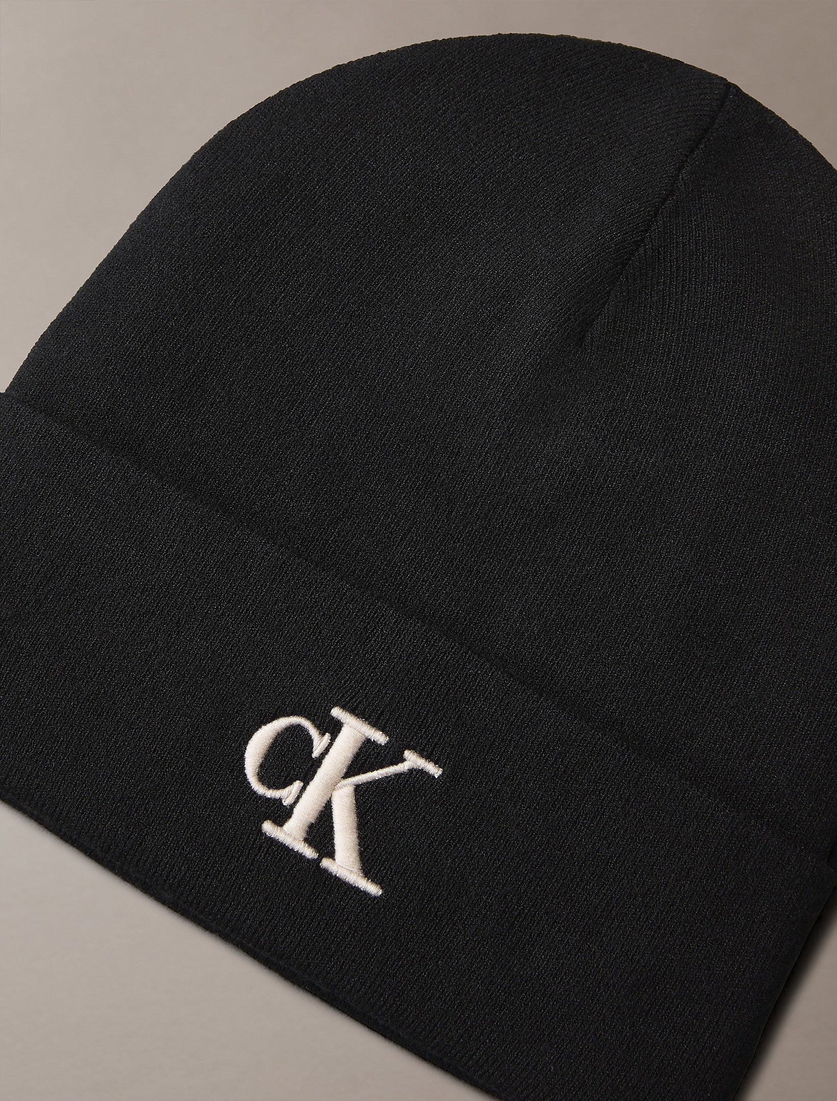 قبعة كالفين كلاين Fine Rib Beanie