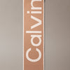 Calvin Klein Bold Logo 2-Tone Jacquard Scarf