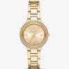 ساعة مايكل كورس Taryn Pavé Gold-Tone