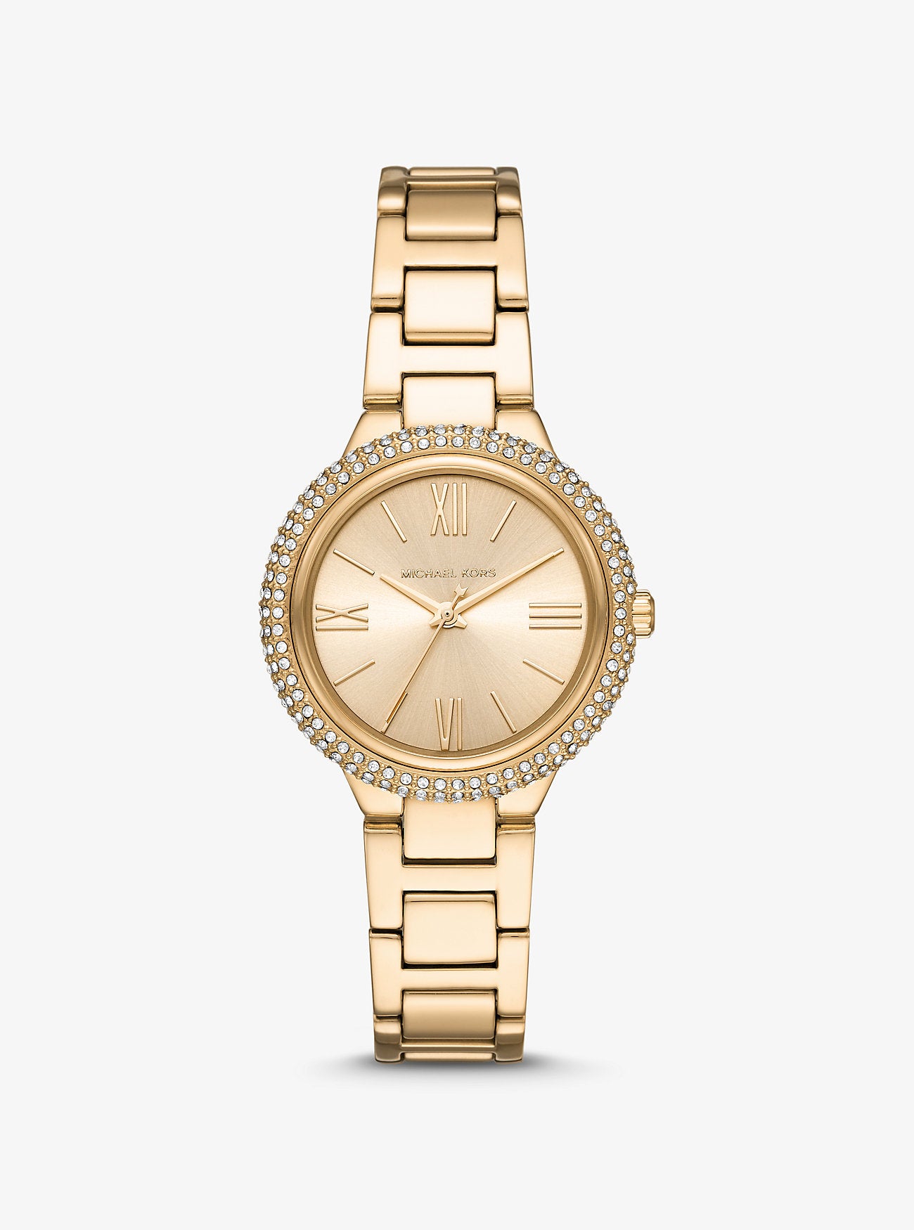 ساعة مايكل كورس Taryn Pavé Gold-Tone