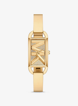 ساعة مايكل كورس Mini Empire Pavé Gold-Tone Bangle