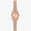ساعة مايكل كورس Mini Lexington Pavé Rose Gold-Tone