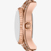 ساعة مايكل كورس Mini Lexington Pavé Rose Gold-Tone