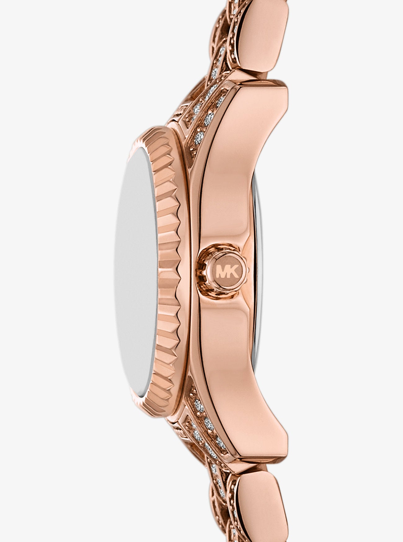 ساعة مايكل كورس Mini Lexington Pavé Rose Gold-Tone