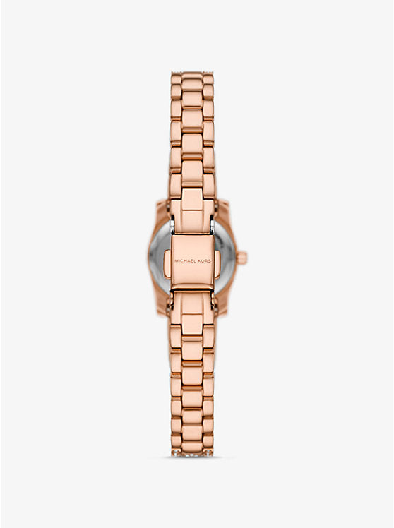 ساعة مايكل كورس Mini Lexington Pavé Rose Gold-Tone