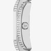 Michael Kors Mini Hally Pavé Silver-Tone Watch