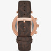 Michael Kors Parker Pavé Rose Gold-Tone and Logo Watch