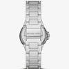 Michael Kors Mini Camille Pavé Silver-Tone Watch
