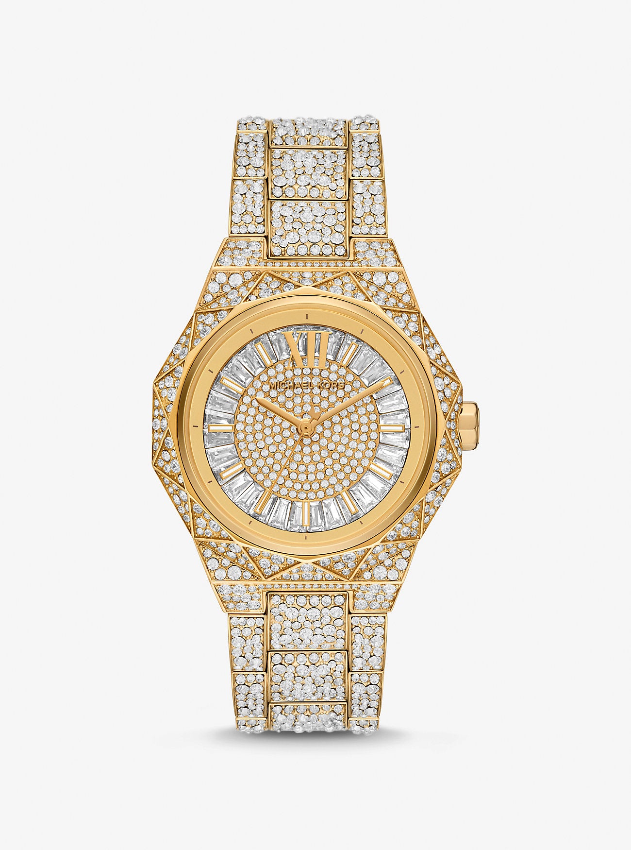 ساعة مايكل كورس Raquel Pavé Gold-Tone