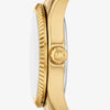 Michael Kors Lexington Pavé Gold-Tone Watch