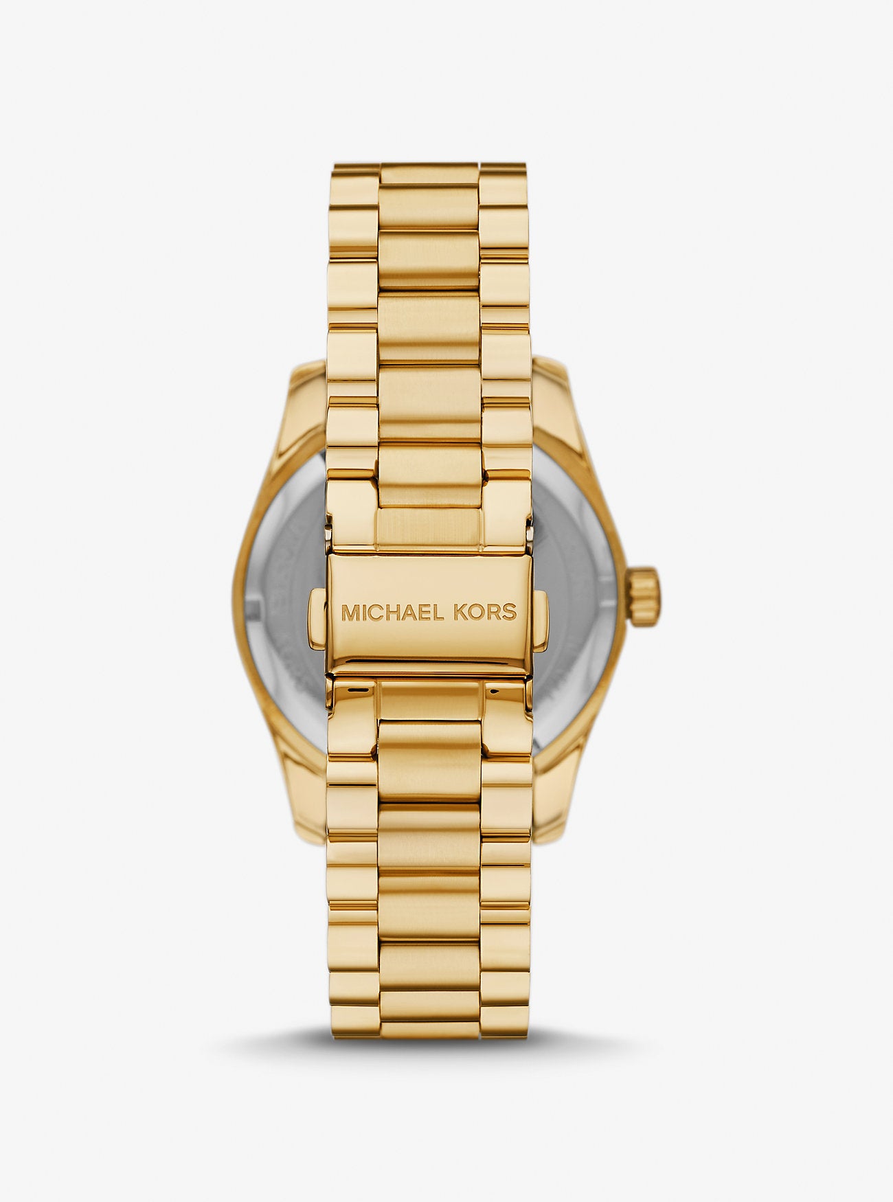 Michael Kors Lexington Pavé Gold-Tone Watch