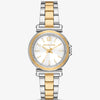 Michael Kors Mini Maren Pavé Two-Tone Watch