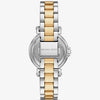 Michael Kors Mini Maren Pavé Two-Tone Watch