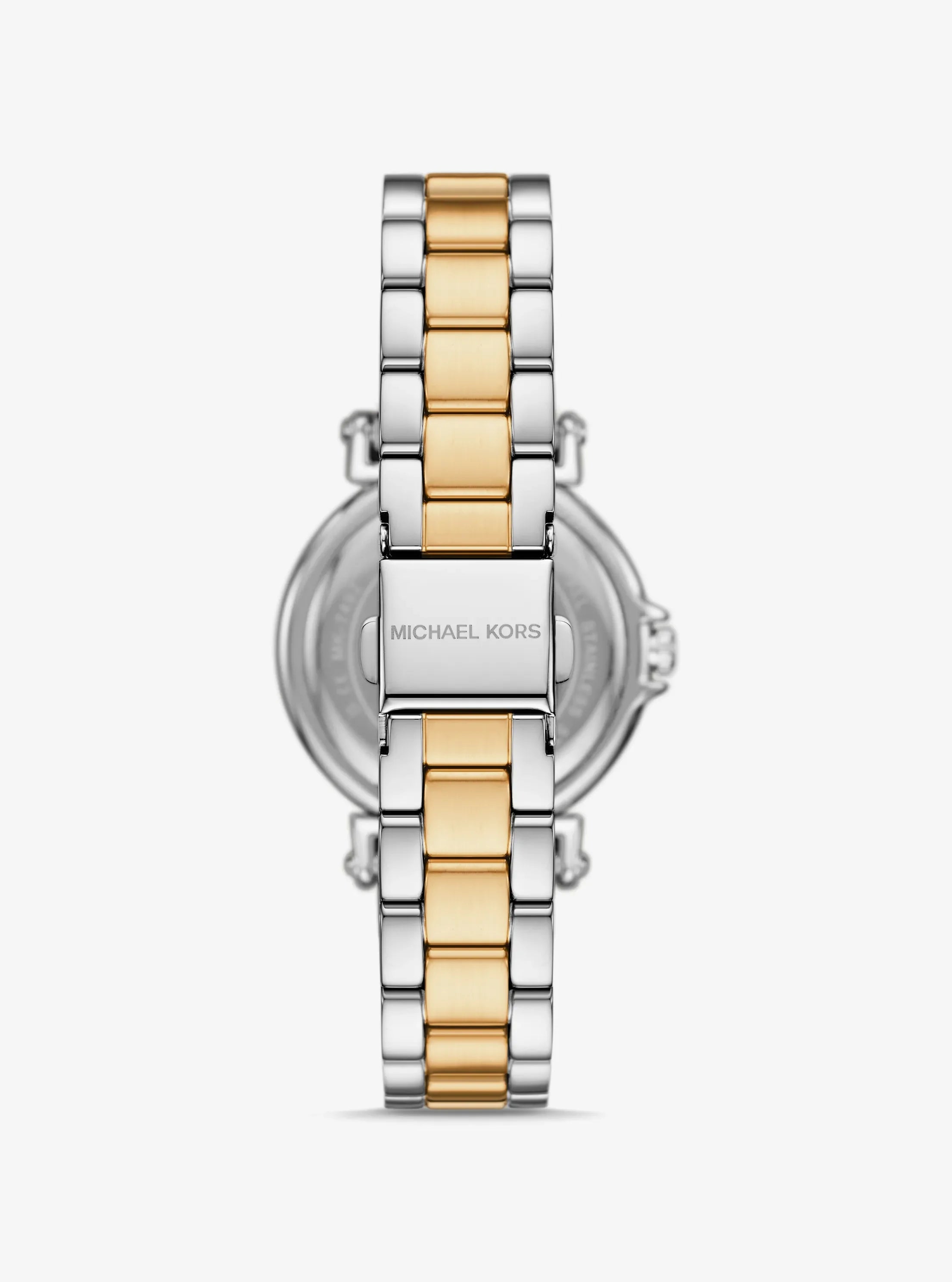 Michael Kors Mini Maren Pavé Two-Tone Watch
