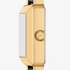 Michael Kors Mini Gwynn Gold-Tone and Leather Watch